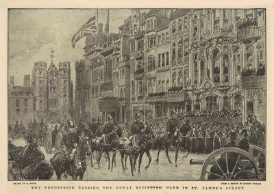 El funeral de la Reina Victoria de George Soper