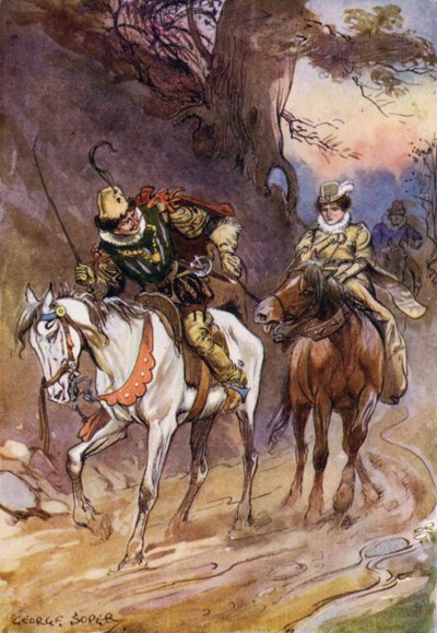 Cuando el caballo de Catalina tropezaba, él se enfurecía y maldecía a la pobre bestia agotada de George Soper