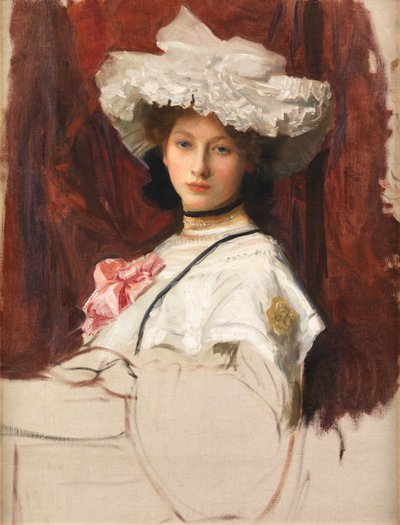 Boceto de retrato de George Spencer Watson