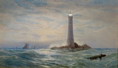 El faro Eddystone de George Stanfield Walters
