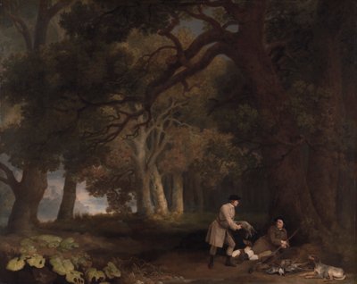 Un reposo tras el tiroteo de George Stubbs