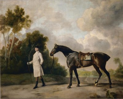 Assheton, 1er Vizconde Curzon, con su yegua Maria de George Stubbs