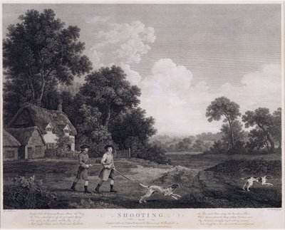 Caza, lámina 2 de George Stubbs