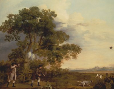 Tiroteo a dos caballeros de George Stubbs