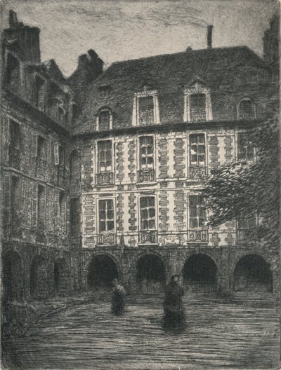 Maison de Victor Hugo, Places des Vosges, 1915 de George T Plowman