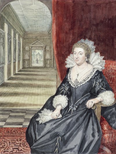 Aletheia, Condesa de Arundel, por George Vertue (1684-1756) c.1730 de George Vertue