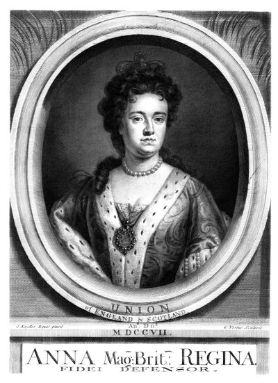 Ana, Reina de Gran Bretaña e Irlanda de George Vertue