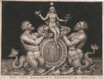 Placa: Sociedad de Caballeros de Spalding de George Vertue
