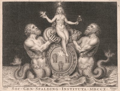 Placa: Sociedad de Caballeros de Spalding de George Vertue