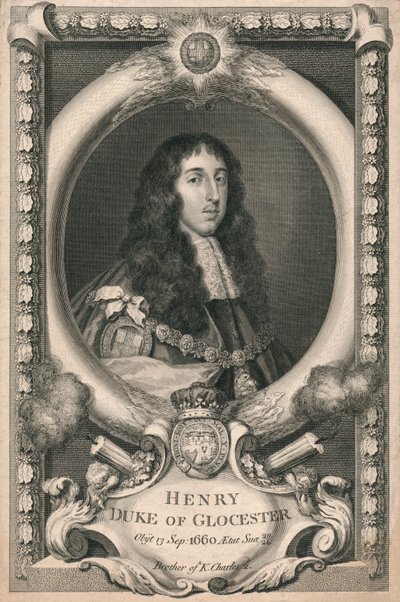 Enrique, duque de Gloucester, 1736 de George Vertue