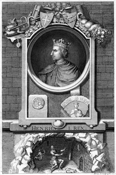 Enrique I, Rey de Inglaterra de George Vertue