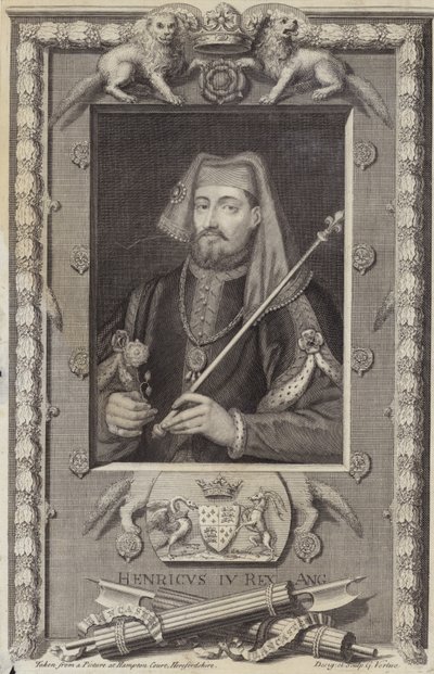 Rey Enrique IV de Inglaterra de George Vertue