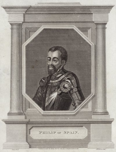 Rey Felipe II de España de George Vertue