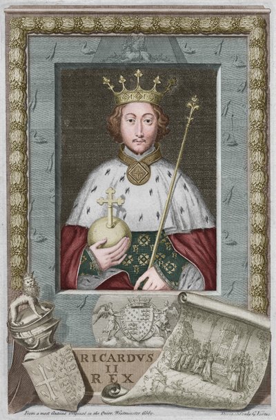 Rey Ricardo II, 1735 de George Vertue