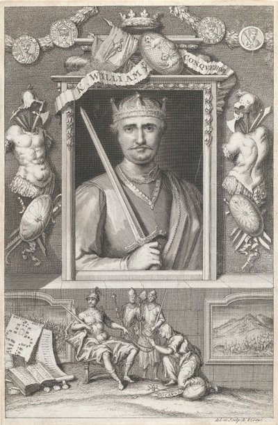 El rey Guillermo el Conquistador de George Vertue