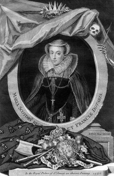 María, Reina de Escocia, 1735 de George Vertue