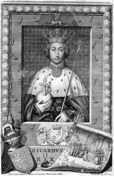 Ricardo II, Rey de Inglaterra de George Vertue