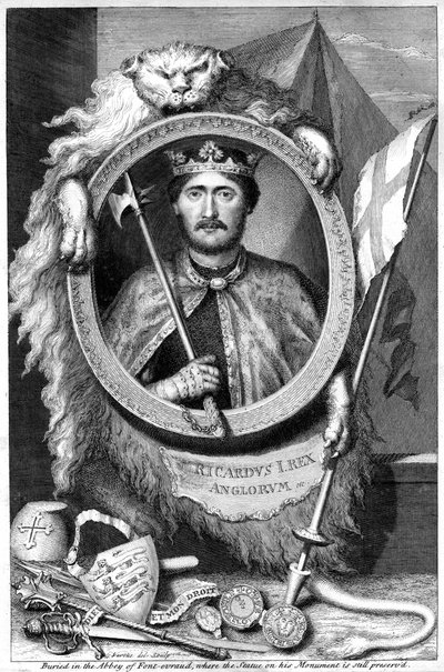 Ricardo I, Rey de Inglaterra de George Vertue