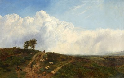 Cruce de caminos sobre el páramo de George Vicat Cole