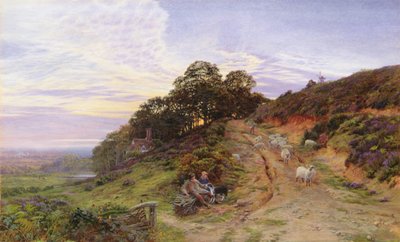 Pitch Hill cerca de Ewhurst de George Vicat Cole