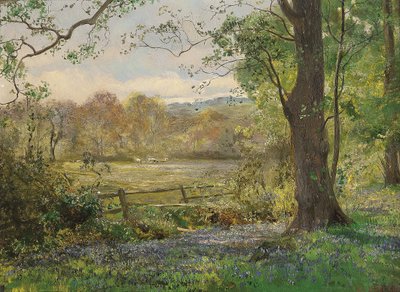 Primavera (óleo sobre tabla) de George Vicat Cole