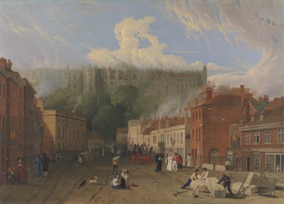 Vista de Thames Street, Windsor de George Vincent