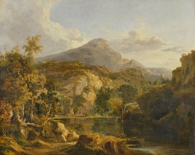 Vista en las Tierras Altas, 1827 de George Vincent