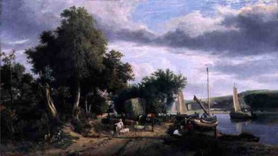 Vista en el Río Yare Cerca de Norwich de George Vincent