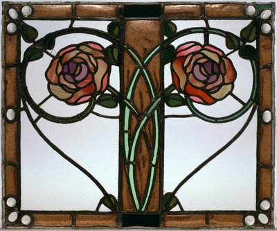 Puerta, hacia 1897 (vidriera) de George Walton