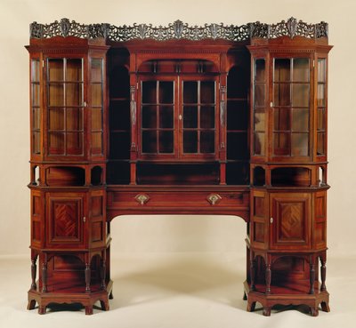 Gabinete de exhibición, hecho para Morris & Co., c.1880 de George Washington Jack