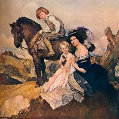 Grupo de retratos de George Washington Lambert