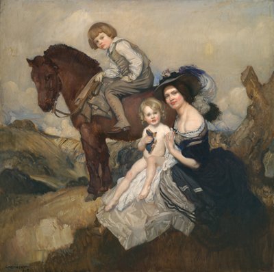 Grupo de retratos de George Washington Lambert