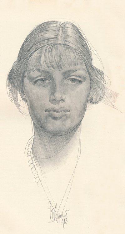 La chica bonita de George Washington Lambert