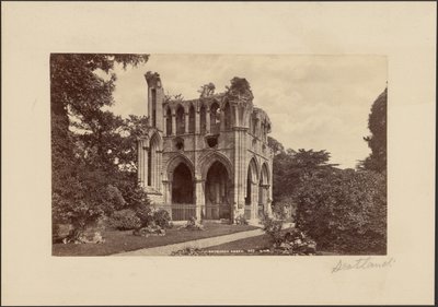 Abadía de Dryburgh de George Washington Wilson