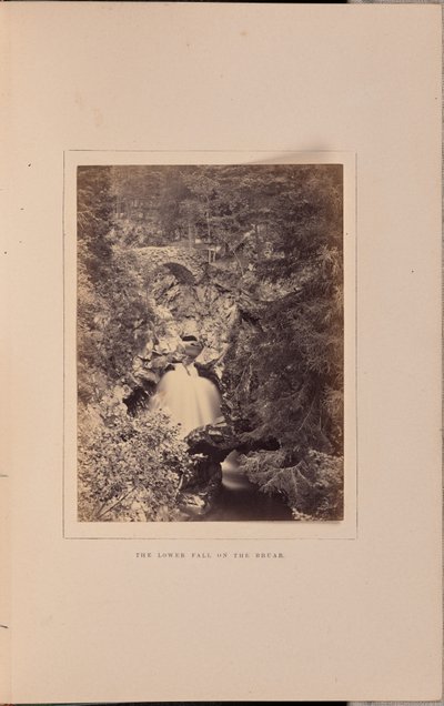 El Salto Inferior del Bruar de George Washington Wilson