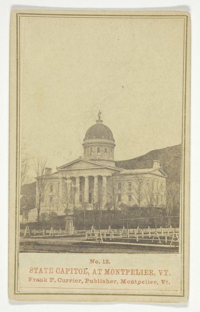 Capitolio del Estado en Montpelier, VT. de George Watson