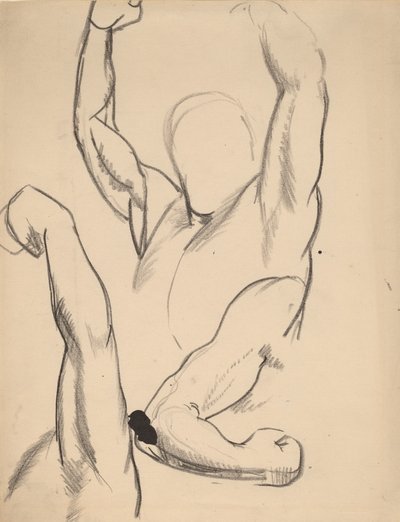 Brazos de un boxeador, 1916 de George Wesley Bellows