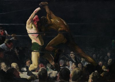 Ambos Miembros de Este Club, 1909 de George Wesley Bellows