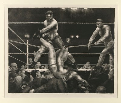 Dempsey y Firpo de George Wesley Bellows