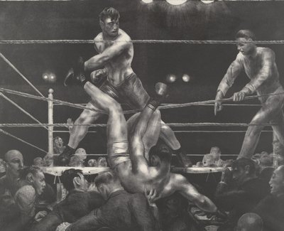 Dempsey y Firpo de George Wesley Bellows
