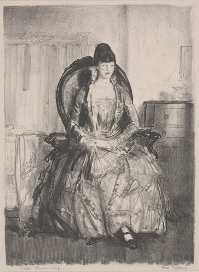 Emma en una Silla de George Wesley Bellows