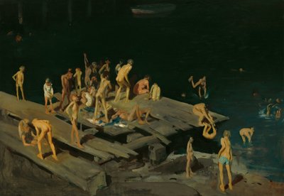 Cuarenta y dos niños de George Wesley Bellows