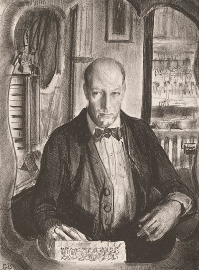 Autorretrato de George Wesley Bellows de George Wesley Bellows
