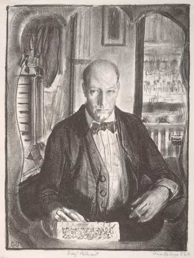 Autorretrato de George Wesley Bellows de George Wesley Bellows