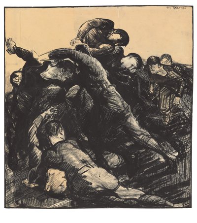 Sujétalos, 1912 de George Wesley Bellows