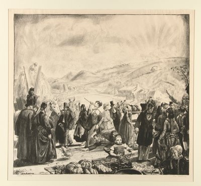 Feria irlandesa de George Wesley Bellows