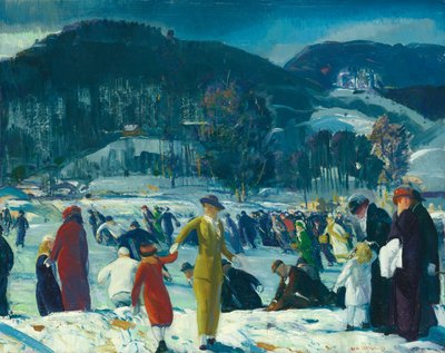 Amor al invierno de George Wesley Bellows