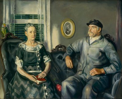 Sr. y Sra. Phillip Wase, 1924 de George Wesley Bellows