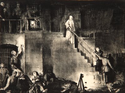 Asesinato de Edith Cavell de George Wesley Bellows