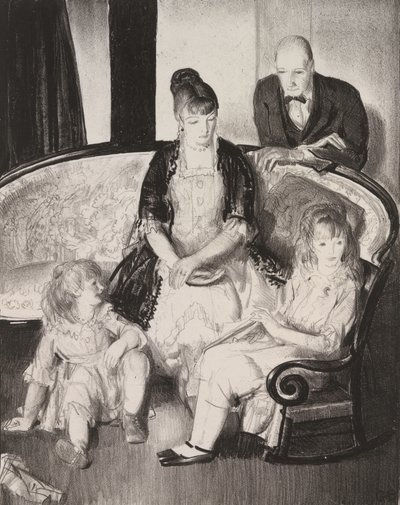 Mi familia, segunda piedra de George Wesley Bellows